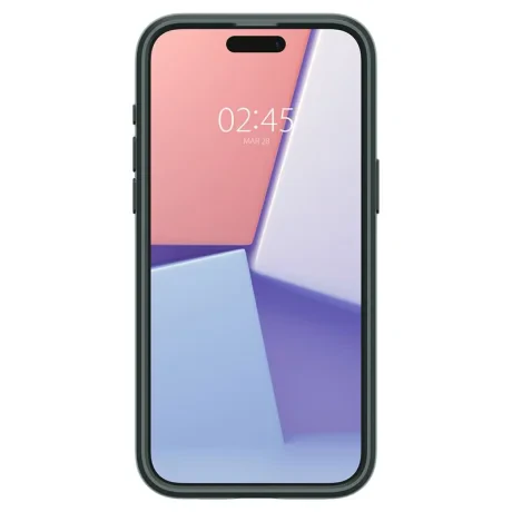 Husa Spigen Optik Armor MagSafe pentru iPhone 15 Pro, Abyss Green