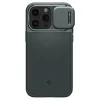 Husa Spigen Optik Armor MagSafe pentru iPhone 15 Pro, Abyss Green
