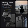 Husa Spigen Optik Armor MagSafe pentru iPhone 15 Pro Max, Black