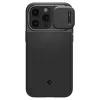 Husa Spigen Optik Armor MagSafe pentru iPhone 15 Pro Max, Black