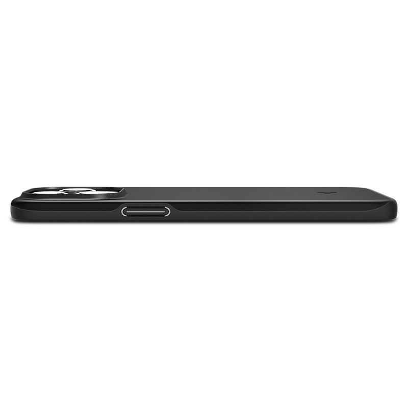 Husa Spigen Thin Fit pentru iPhone 15 Pro, Black thumb