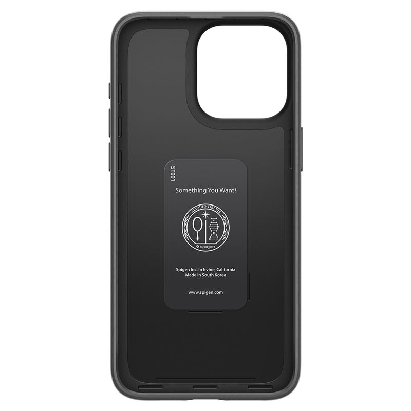 Husa Spigen Thin Fit pentru iPhone 15 Pro, Black thumb