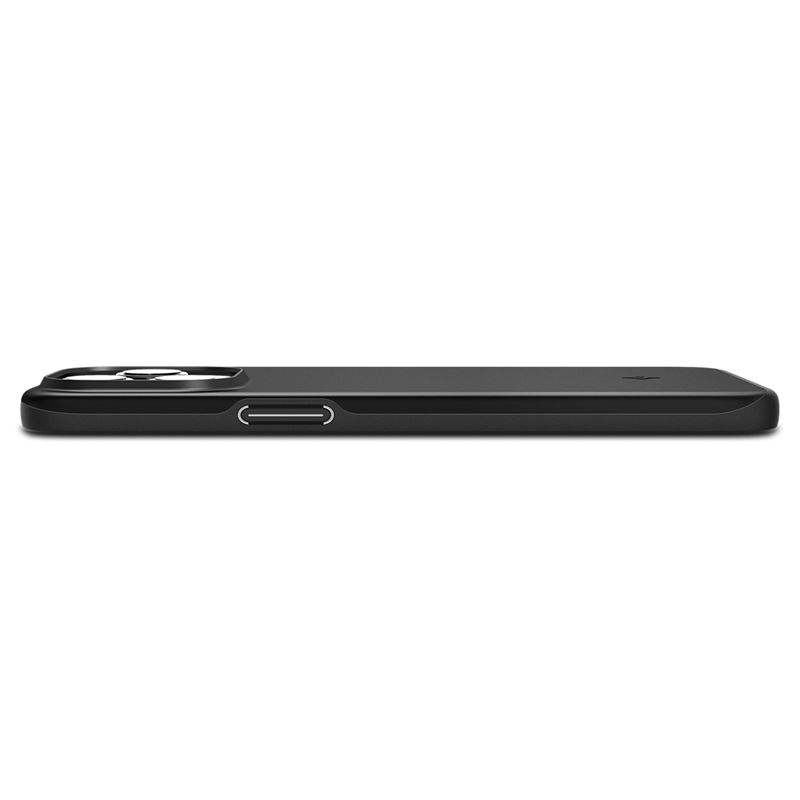 Husa Spigen Thin Fit pentru iPhone 15 Pro Max, Black thumb