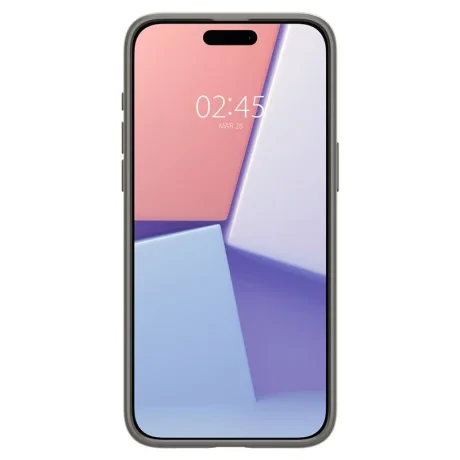 Husa Spigen Thin Fit pentru iPhone 15 Pro, Gunmetal