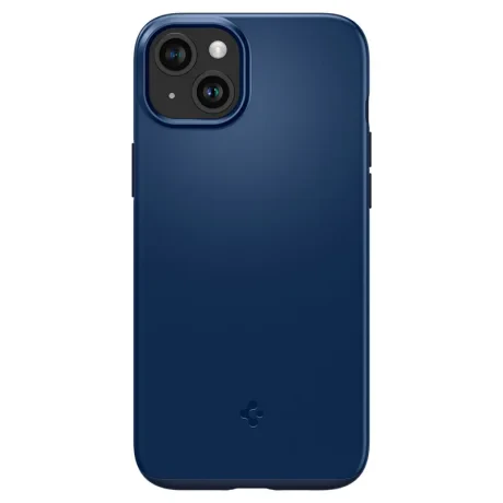 Husa Spigen Thin Fit pentru iPhone 15 Plus, Navy Blue