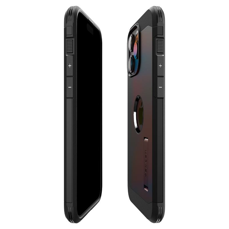 Husa Spigen Tough Armor MagSafe pentru iPhone 15 Pro Max, Black thumb