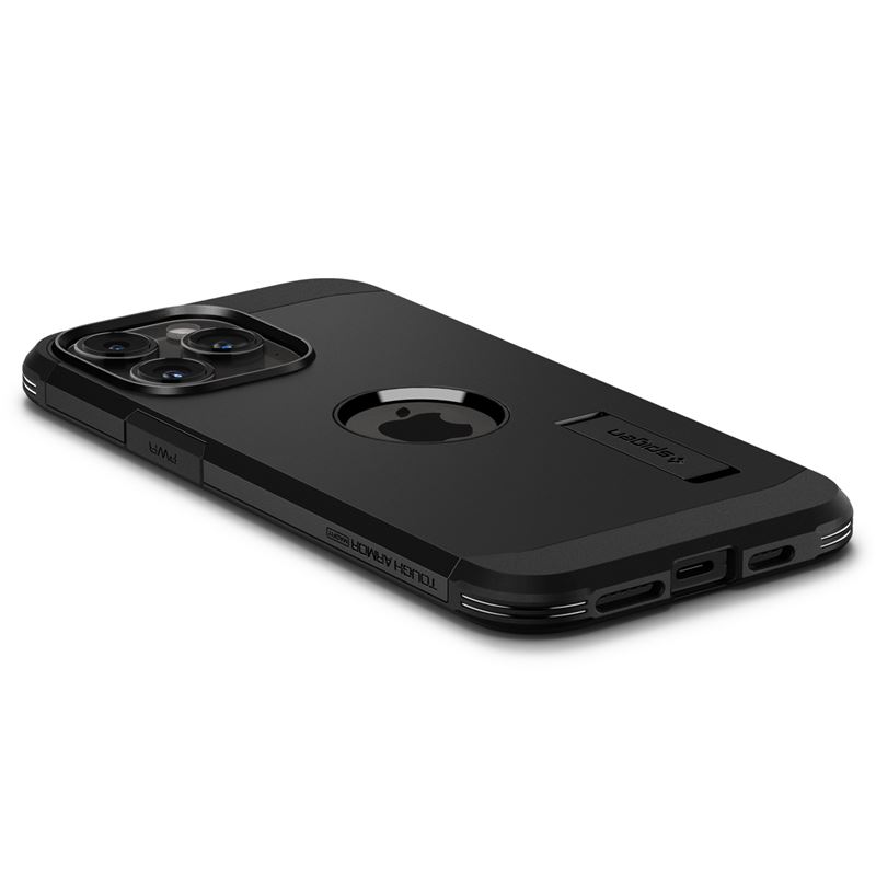 Husa Spigen Tough Armor MagSafe pentru iPhone 15 Pro Max, Black thumb