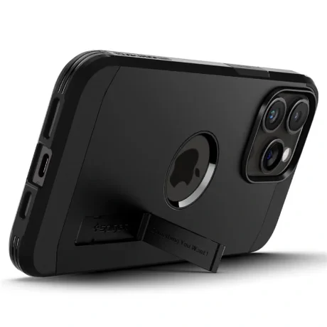 Husa Spigen Tough Armor MagSafe pentru iPhone 15 Pro Max, Black