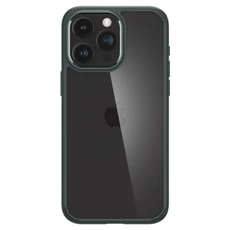 Husa Spigen Ultra Hybrid pentru iPhone 15 Pro Max, Abyss Green