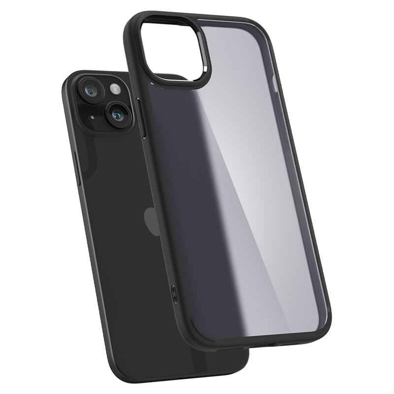 Husa Spigen Ultra Hybrid pentru iPhone 15 Plus, Frost Black thumb