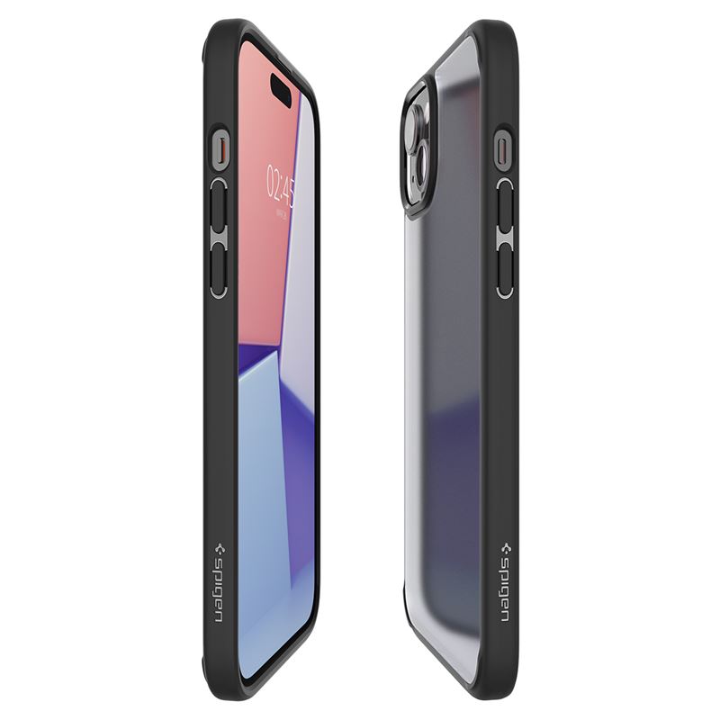 Husa Spigen Ultra Hybrid pentru iPhone 15 Plus, Frost Black thumb