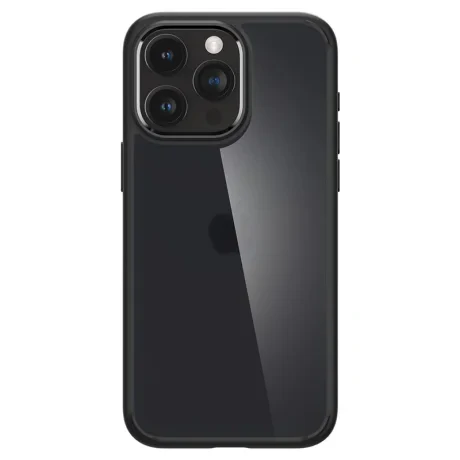 Husa Spigen Ultra Hybrid pentru iPhone 15 Pro, Frost Black