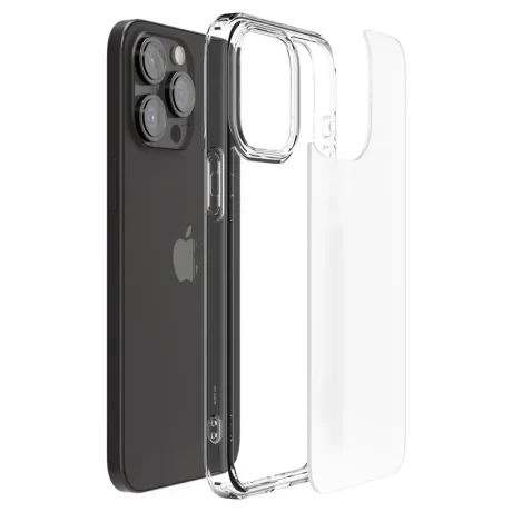 Husa Spigen Ultra Hybrid pentru iPhone 15 Pro, Frost Clear