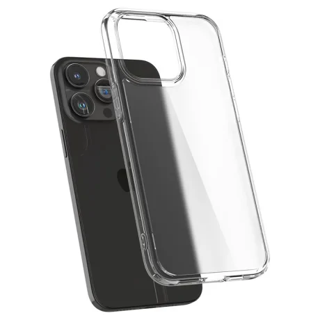 Husa Spigen Ultra Hybrid pentru iPhone 15 Pro, Frost Clear