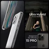 Husa Spigen Ultra Hybrid pentru iPhone 15 Pro, Frost Clear
