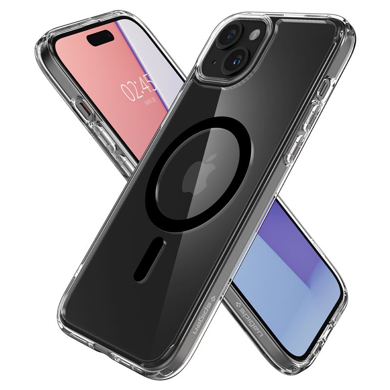 Husa Spigen Ultra Hybrid MagSafe pentru iPhone 15 Plus, Black thumb