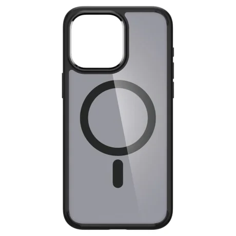 Husa Spigen Ultra Hybrid MagSafe pentru iPhone 15 Pro, Frost Black