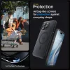 Husa Spigen Ultra Hybrid MagSafe pentru iPhone 15 Pro, Frost Black