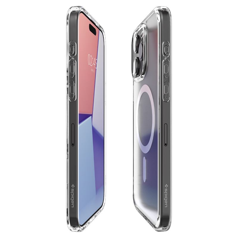 Husa Spigen Ultra Hybrid MagSafe pentru  iPhone 15 Pro, Frost Clear - thumb