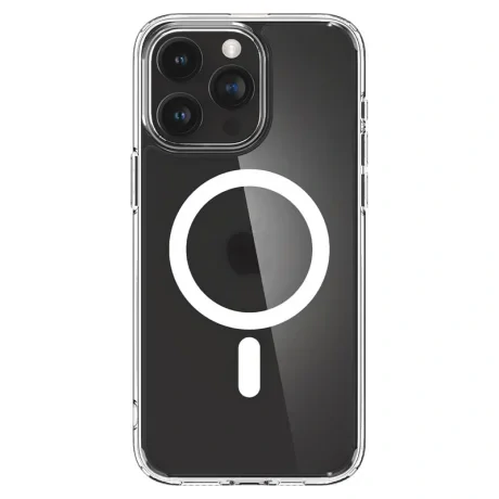 Husa Spigen Ultra Hybrid MagSafe pentru iPhone 15 Pro Max, Frost Clear