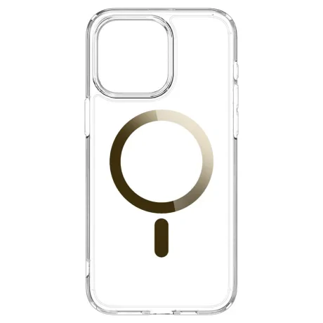 Husa Spigen Ultra Hybrid MagSafe pentru iPhone 15 Pro Max, Gold