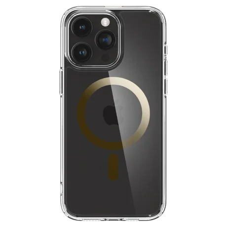Husa Spigen Ultra Hybrid MagSafe pentru iPhone 15 Pro Max, Gold