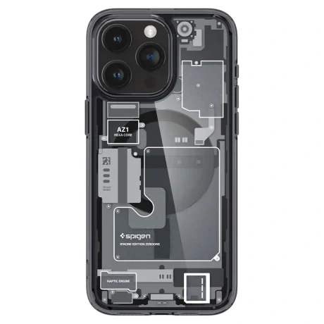 Husa Spigen Ultra Hybrid MagSafe pentru iPhone 15 Pro, Zero One