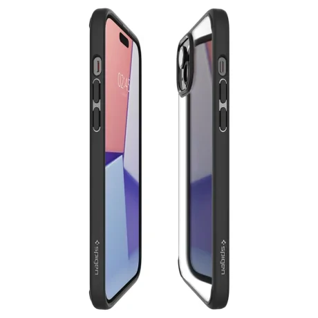 Husa Spigen Ultra Hybrid pentru  iPhone 15, matte black
