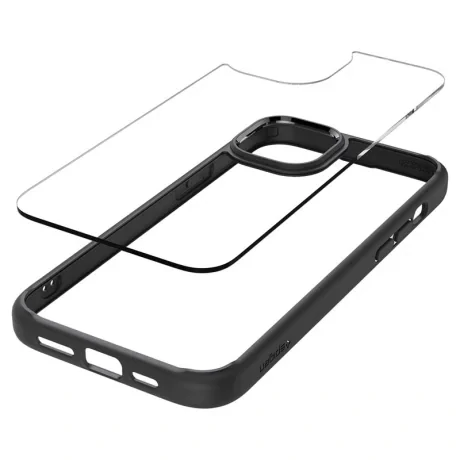 Husa Spigen Ultra Hybrid pentru  iPhone 15, matte black
