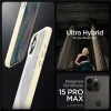 Husa Spigen Ultra Hybrid pentru iPhone 15 Pro Max, Mute Beige