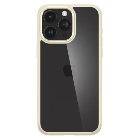 Husa Spigen Ultra Hybrid pentru iPhone 15 Pro Max, Mute Beige