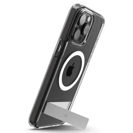 Husa Spigen Ultra Hybrid S MagSafe pentru iPhone 15 Pro Max, Crystal Clear