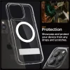 Husa Spigen Ultra Hybrid S MagSafe pentru iPhone 15 Pro Max, Crystal Clear