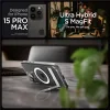 Husa Spigen Ultra Hybrid S MagSafe pentru iPhone 15 Pro Max, Crystal Clear