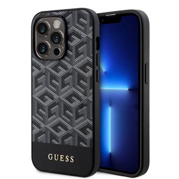 Husa Guess PU G Cube MagSafe pentru iPhone 15 Pro Black thumb