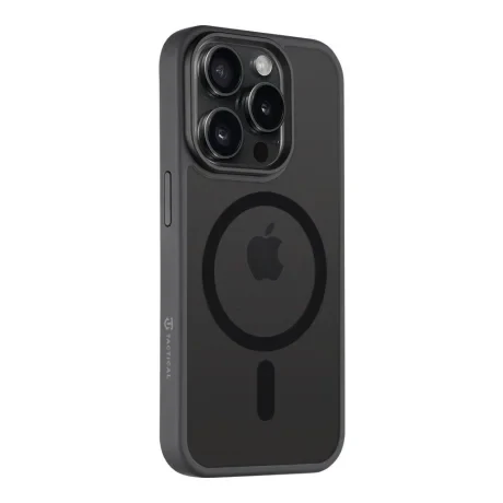 Husa tactical MagForce Hyperstealth pentru iPhone 15 Pro Asphalt