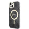 Husa Guess IML 4G MagSafe pentru iPhone 15 Black
