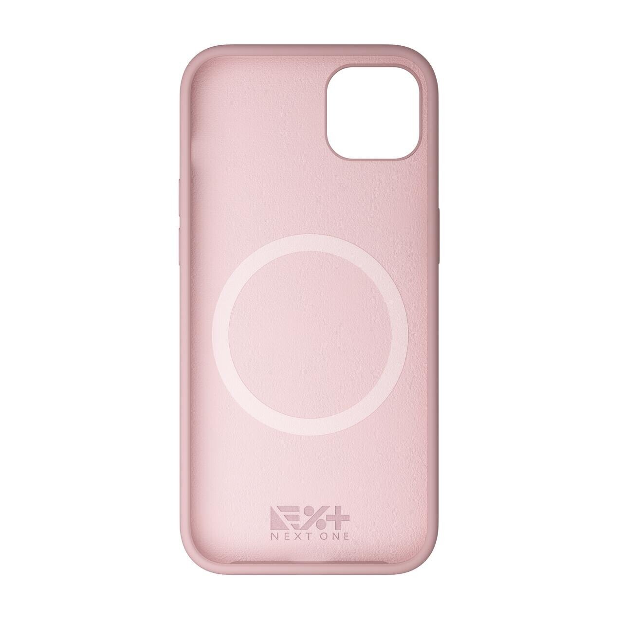 Husa Silicon Case Next One Ballet Compatibila Magsafe  pentru Iphone 15 Pro Max  Roz thumb