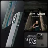 Husa Spigen Ultra Hybrid pentru iPhone 15 Pro Max, Frost Green