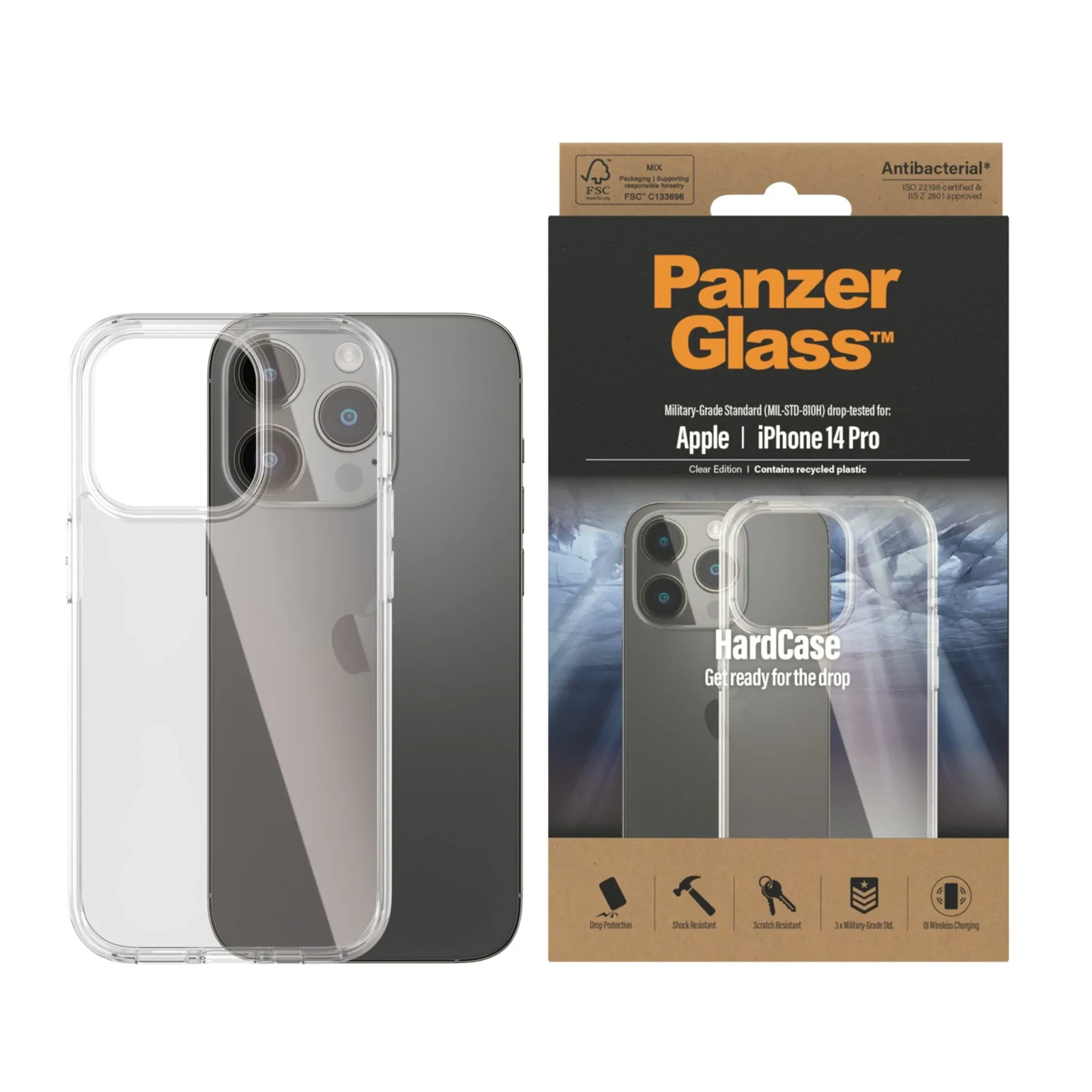 Folie sticla PanzerGlass Safe UWF pentru iPhone 15 Transparent thumb