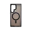 Husa spate hard MagSafe cu rama camera metalica pentru Samsung Galaxy S23 Ultra Negru