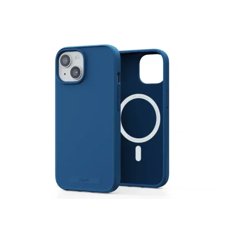 Husa Cover NJORD Silicone MagSafe pentru iPhone 15 Albastru