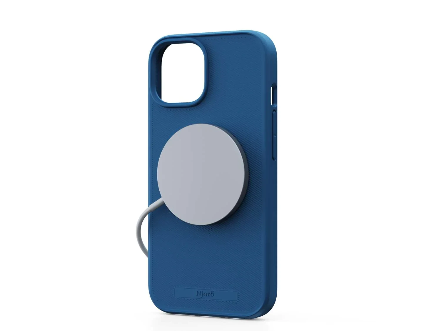 Husa Cover NJORD Silicone MagSafe pentru iPhone 15 Pro Max Albastru thumb