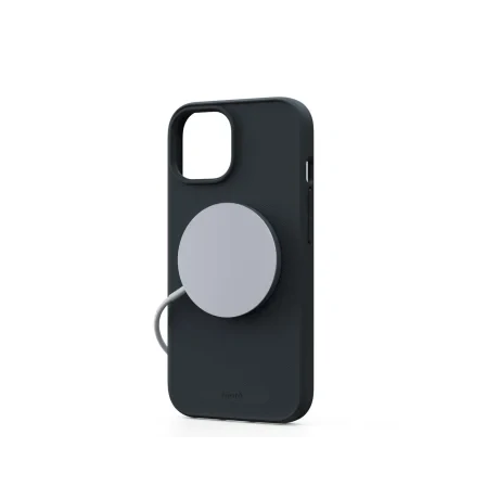 Husa Cover NJORD Silicone MagSafe pentru iPhone 15 Pro Negru