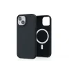 Husa Cover NJORD Silicone MagSafe pentru iPhone 15 Pro Negru