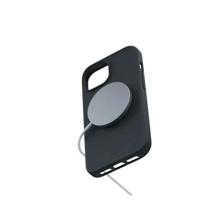 Husa Cover NJORD Silicone MagSafe pentru iPhone 15 Pro Negru