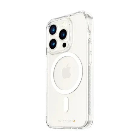 Husa PanzerGlass D30 Hard Case compatibila MagSafe pentru iPhone 15 Pro Transparent
