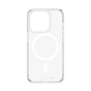 Husa PanzerGlass D30 Hard Case compatibila MagSafe pentru iPhone 15 Pro Transparent