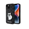Husa Karl Lagerfeld PU Saffiano Choupette NFT pentru iPhone 14 Negru