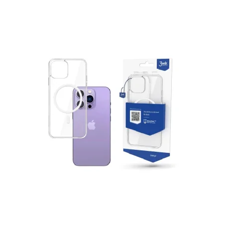 Husa Cover 3MK MagCase pentru iPhone 14 ProTransparent